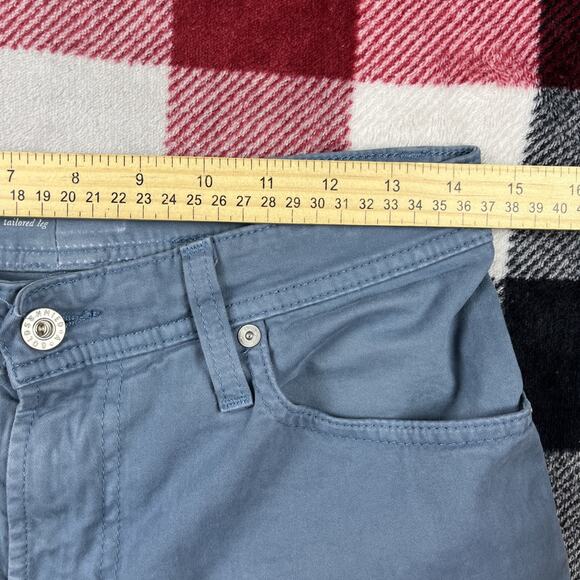 Adriano Goldschmied Pants Mens 32x32 (29x29") Blue The Graduate Tailored Leg AG - Picture 3 of 9